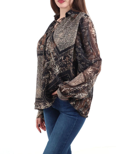 I AM Blusa Donna 24976 Moro