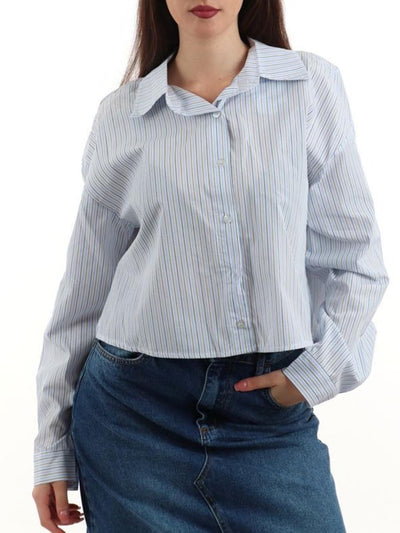 I AM Camicia Donna 25211 Celeste