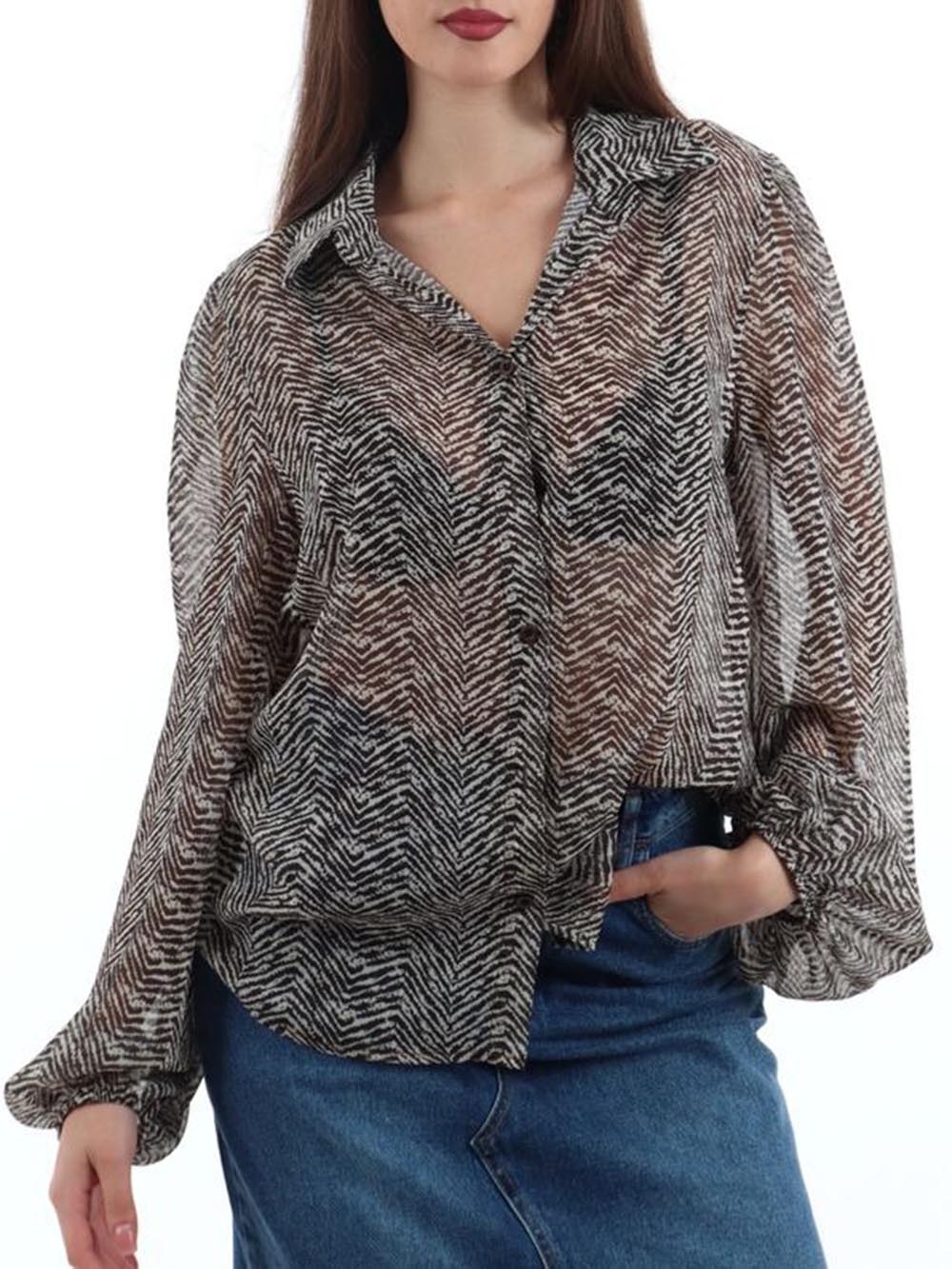 I AM Camicia Donna 25992 Panna moro