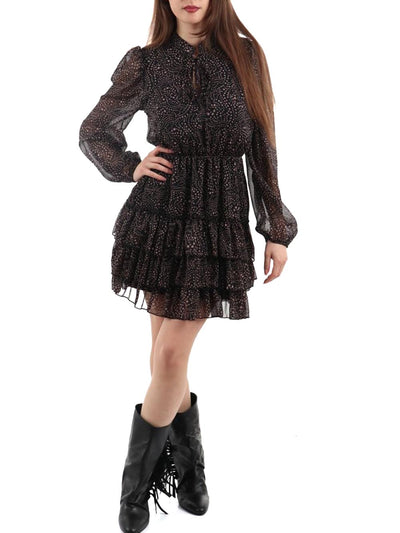 I AM Abito Donna 25999 Nero rosa