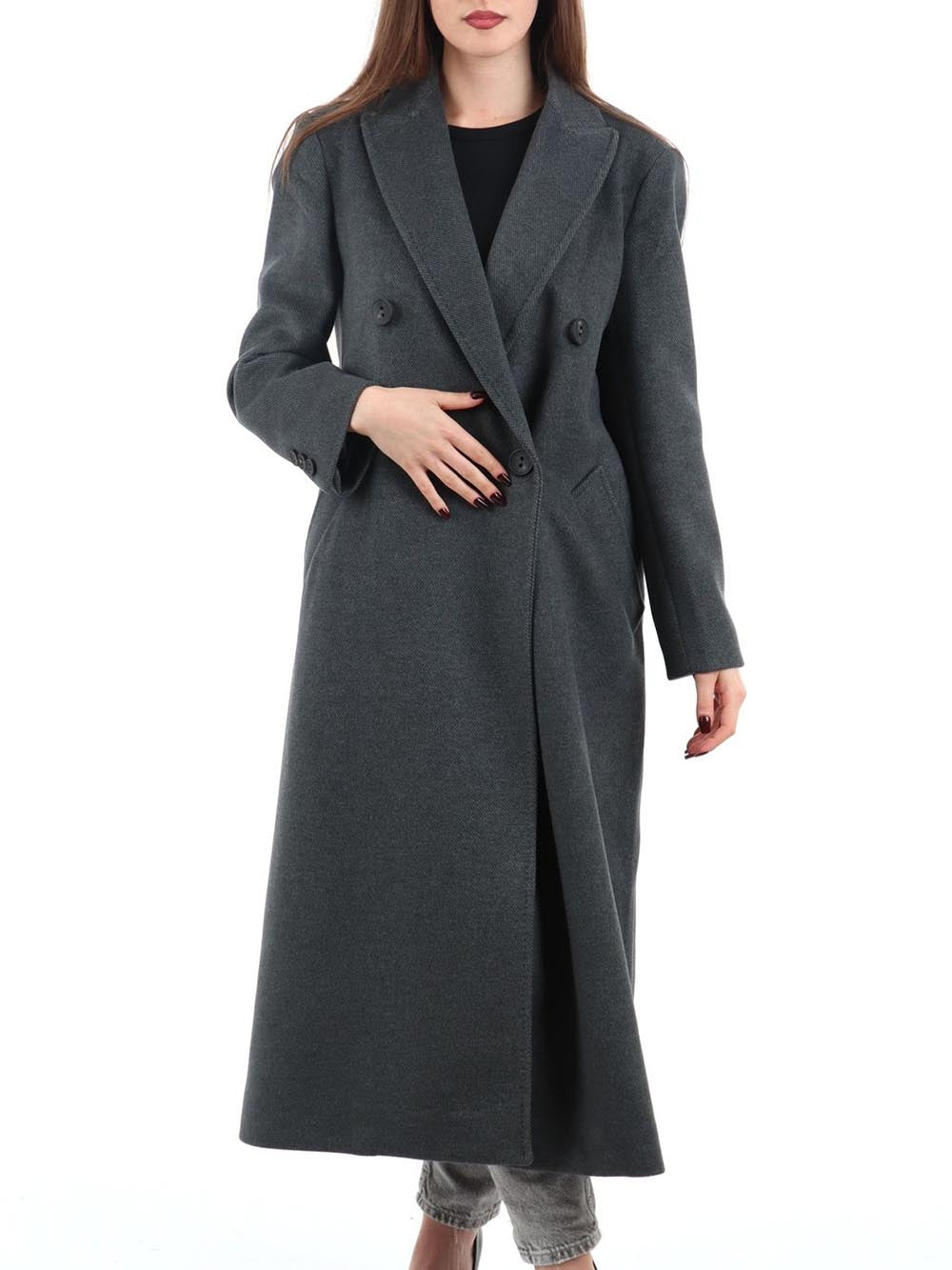 I AM Cappotto Donna 70180/t254mf Grigio
