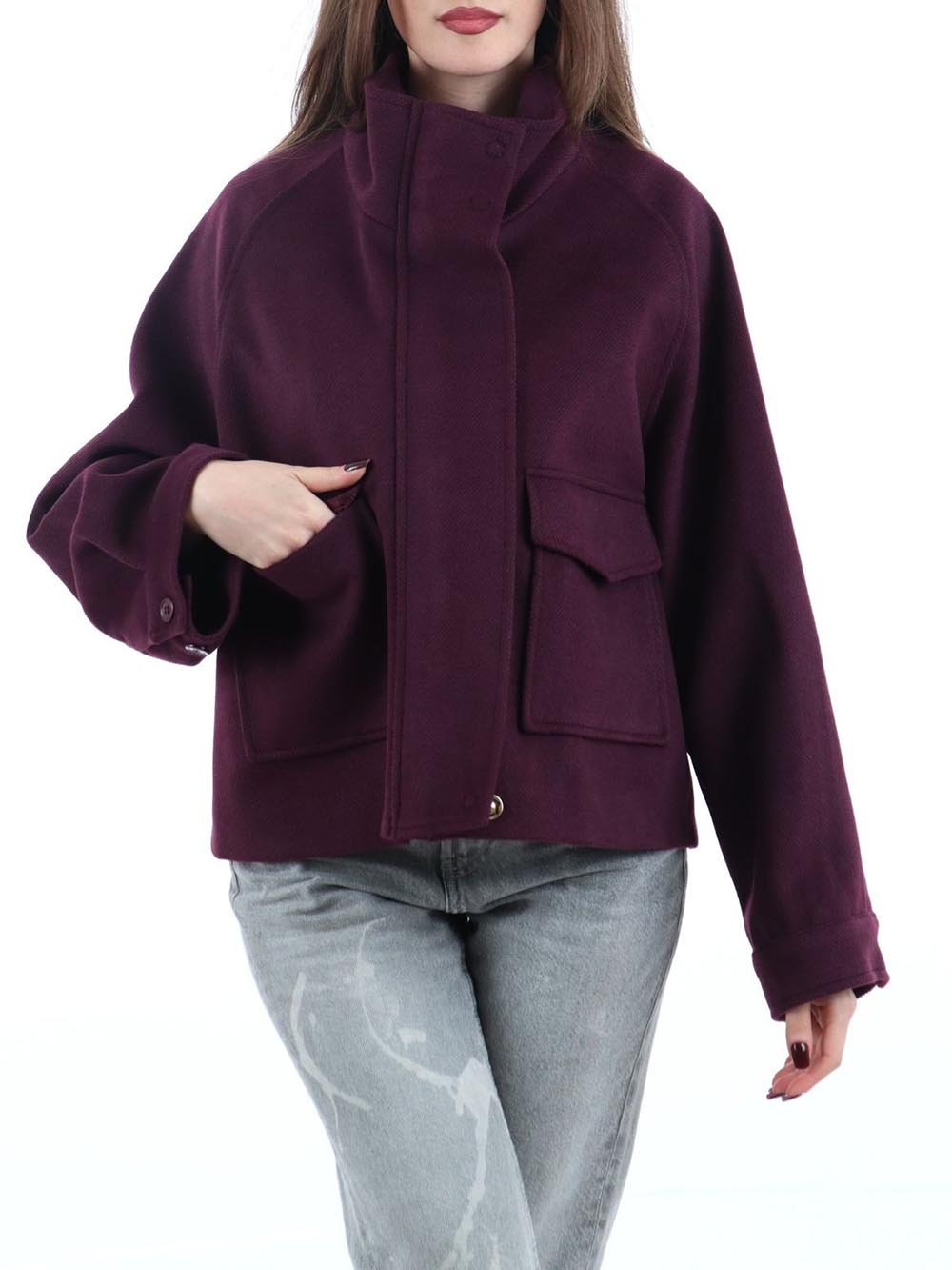 I AM Cappotto Donna 70312/t254 Bordeaux