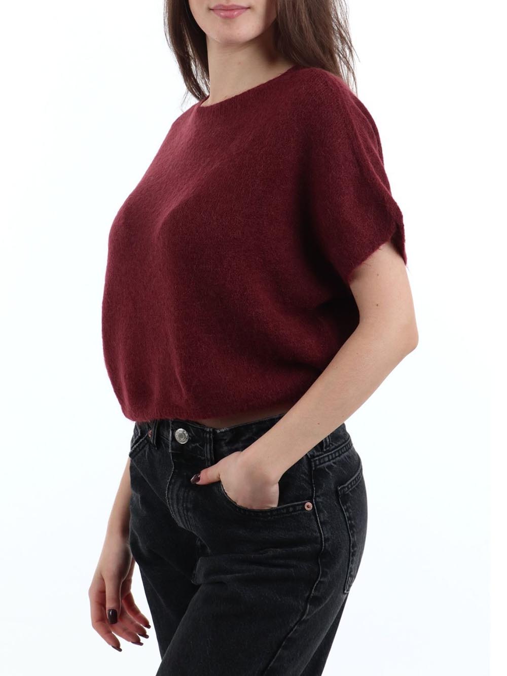 I AM Maglia Donna 7102 Bordò