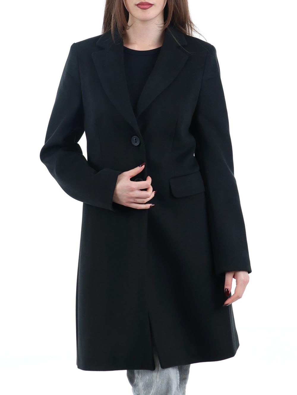 I AM Cappotto Donna 7630/t254 Nero