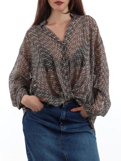 I AM Camicia Donna 9041 Panna moro