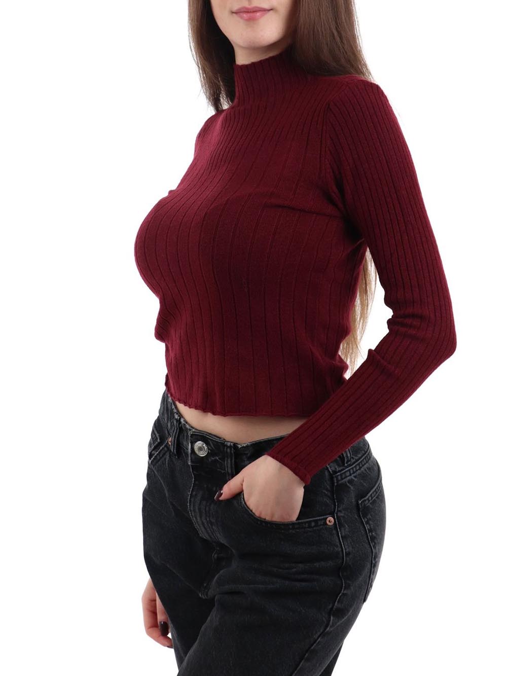 I AM Maglia Donna 9073 Bordò