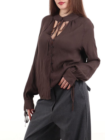 I AM Blusa Donna 9537 Moro