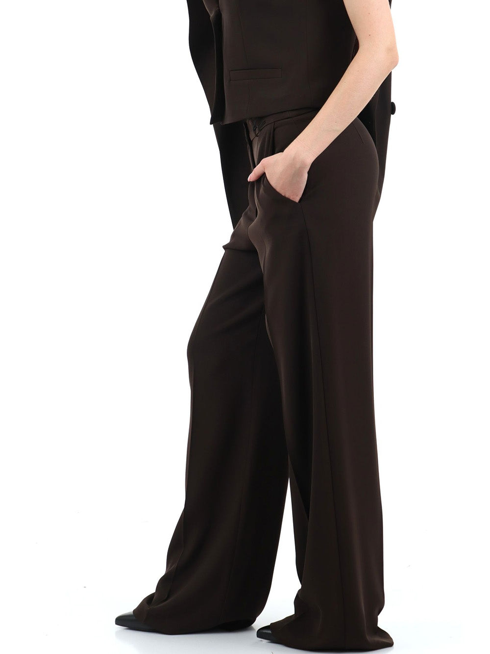 I AM Pantalone Donna Ai25518 Moro