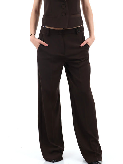 I AM Pantalone Donna Ai25518 Moro