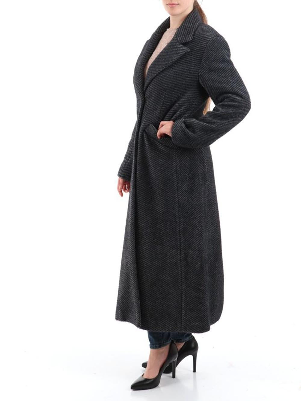 I AM Cappotto Donna Ai25642 Moro