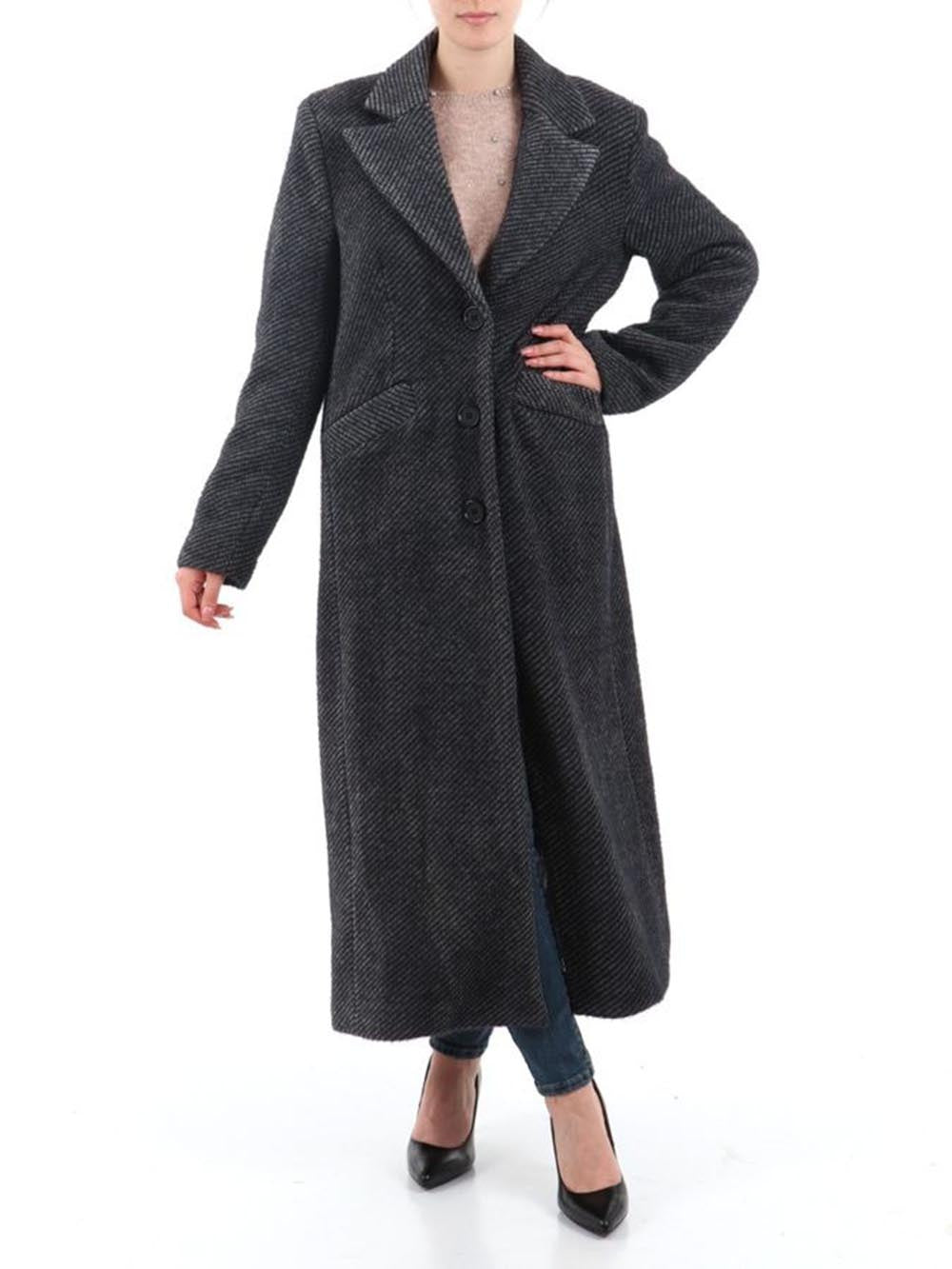 I AM Cappotto Donna Ai25642 Moro