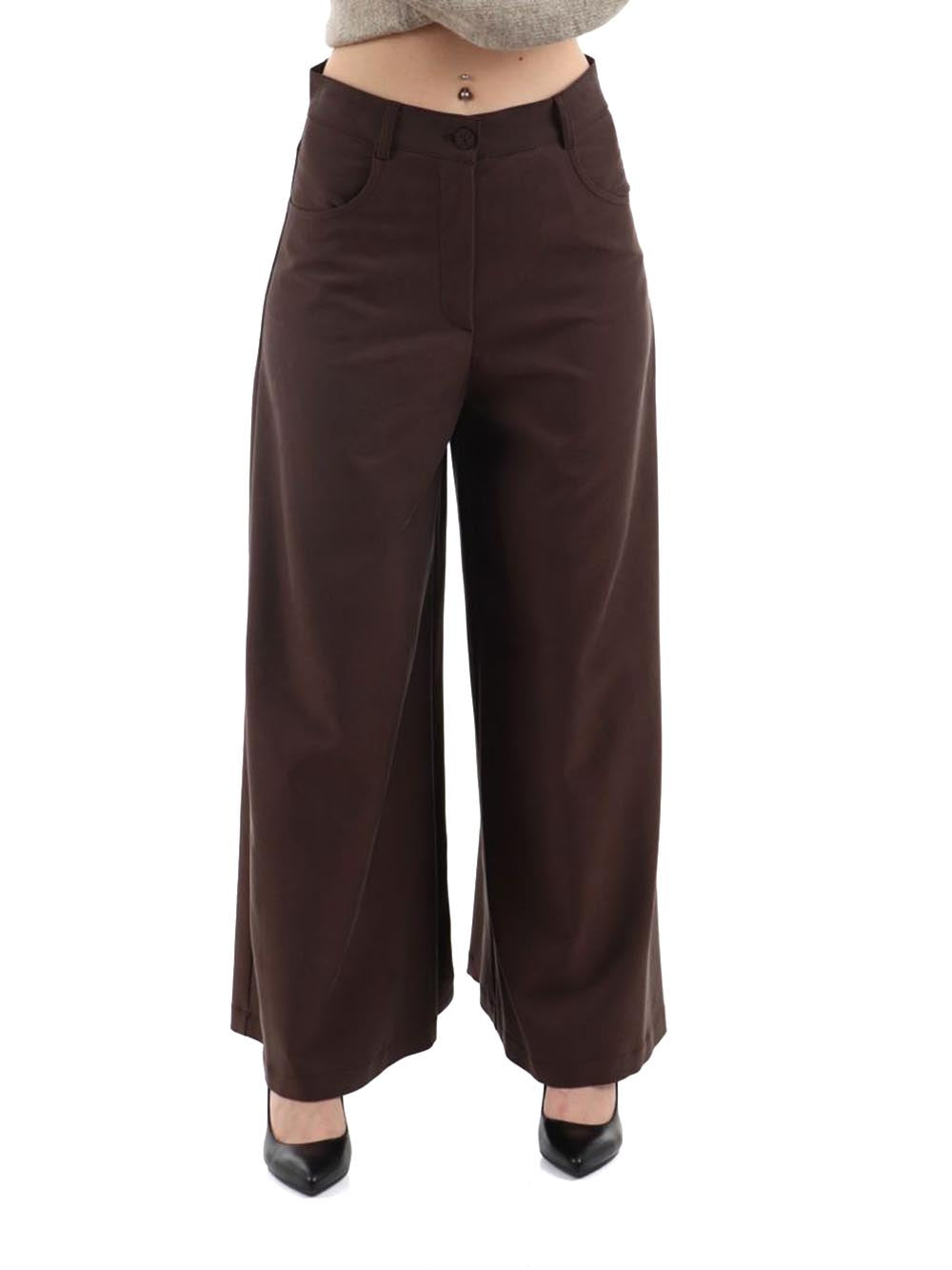 I AM Pantalone Donna Ai25650 Moro