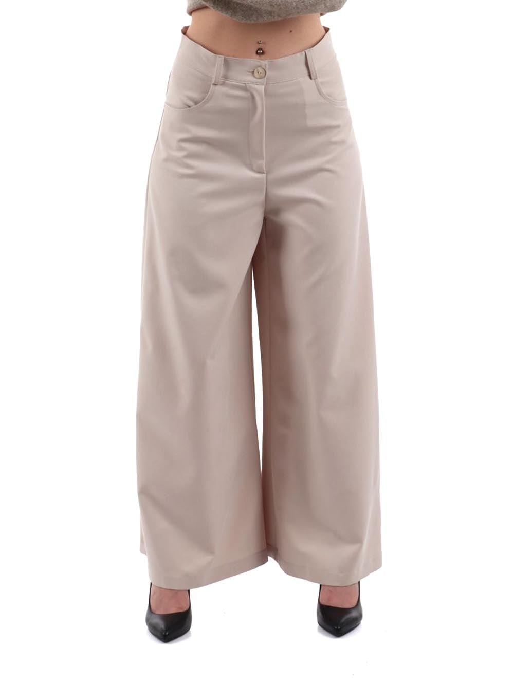 I AM Pantalone Donna Ai25650 Panna