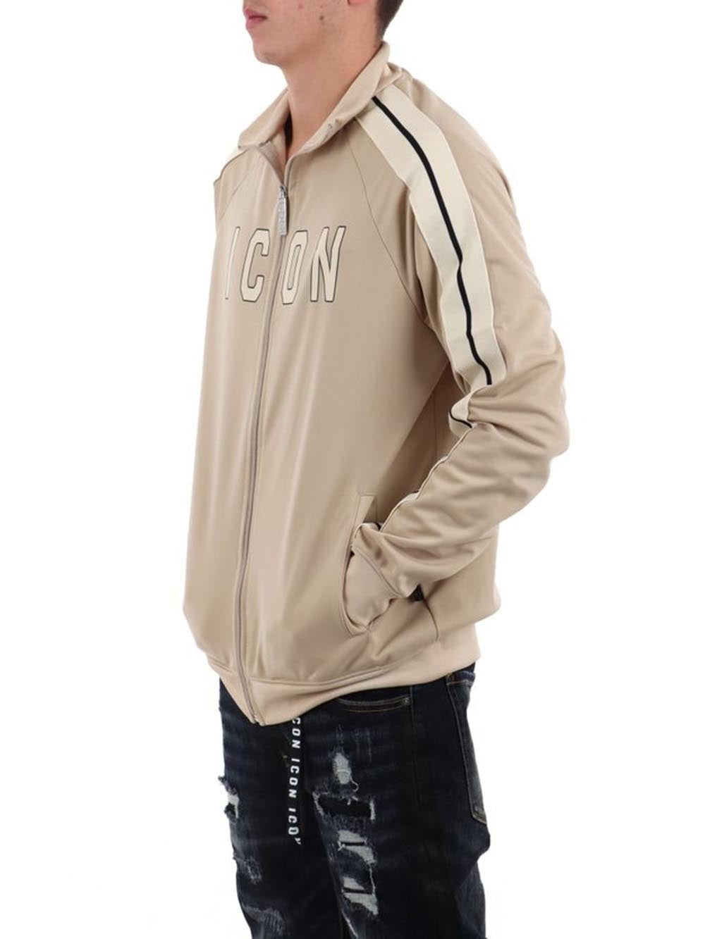 ICON Felpa Uomo Icuf2w6f025 Beige