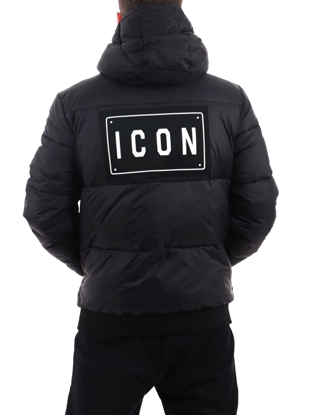 ICON Giubbino Uomo Icuf2w6j003 Nero