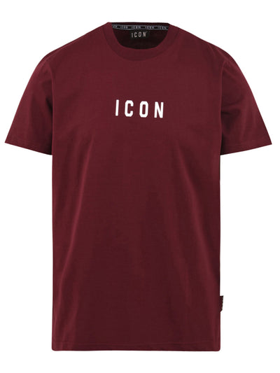 ICON T-shirt Donna Icuf2w6t002 Bordeaux