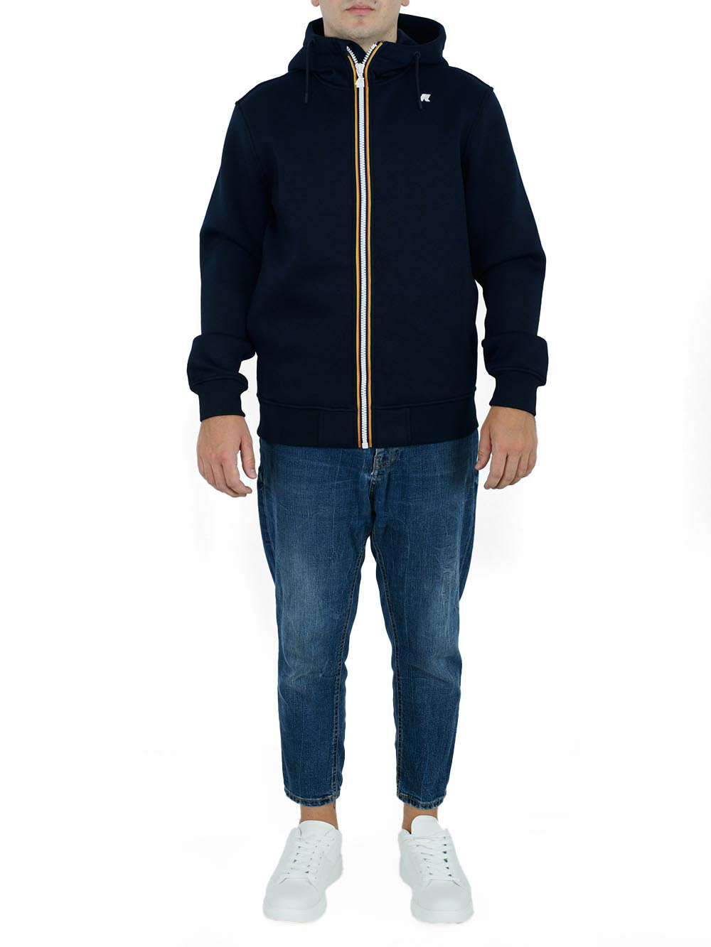 K-Way Felpa Uomo K2141dw Blu