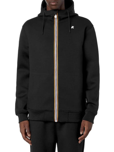 K-Way Felpa Uomo K2141dw Nero