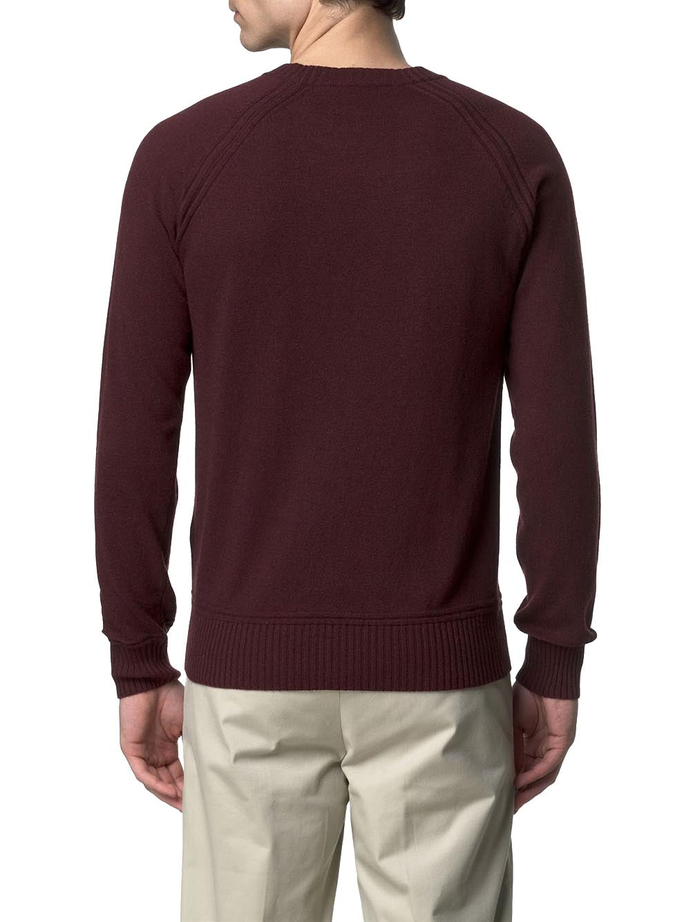 K-Way Pullover Uomo K2142gw Bordeaux
