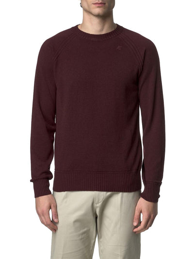 K-Way Pullover Uomo K2142gw Bordeaux