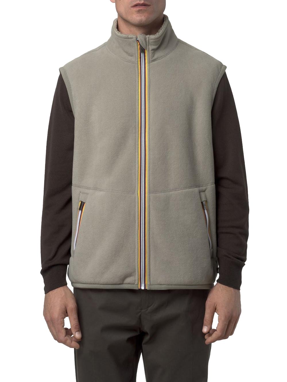 K-Way Smanicaro Uomo K3132qw Grigio