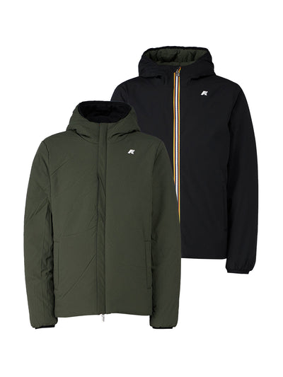 K-Way Giubbino Uomo K6128vw Nero/verde