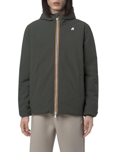 K-Way Giubbino Uomo K6128vw Verde/grigio