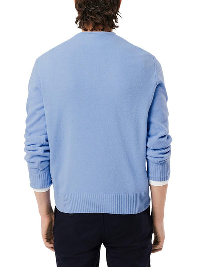 Lacoste Pullover Uomo Ah2916 Celeste