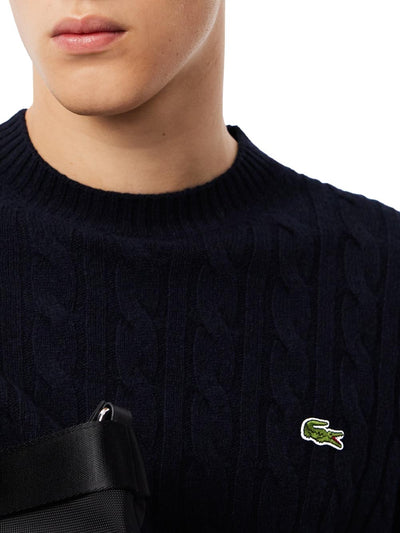 Lacoste Pullover Uomo Ah2924 Blu