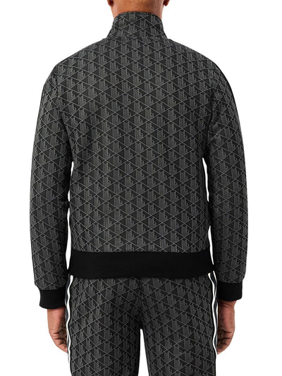 Lacoste Felpa Uomo Sh1368 Nero/grigio