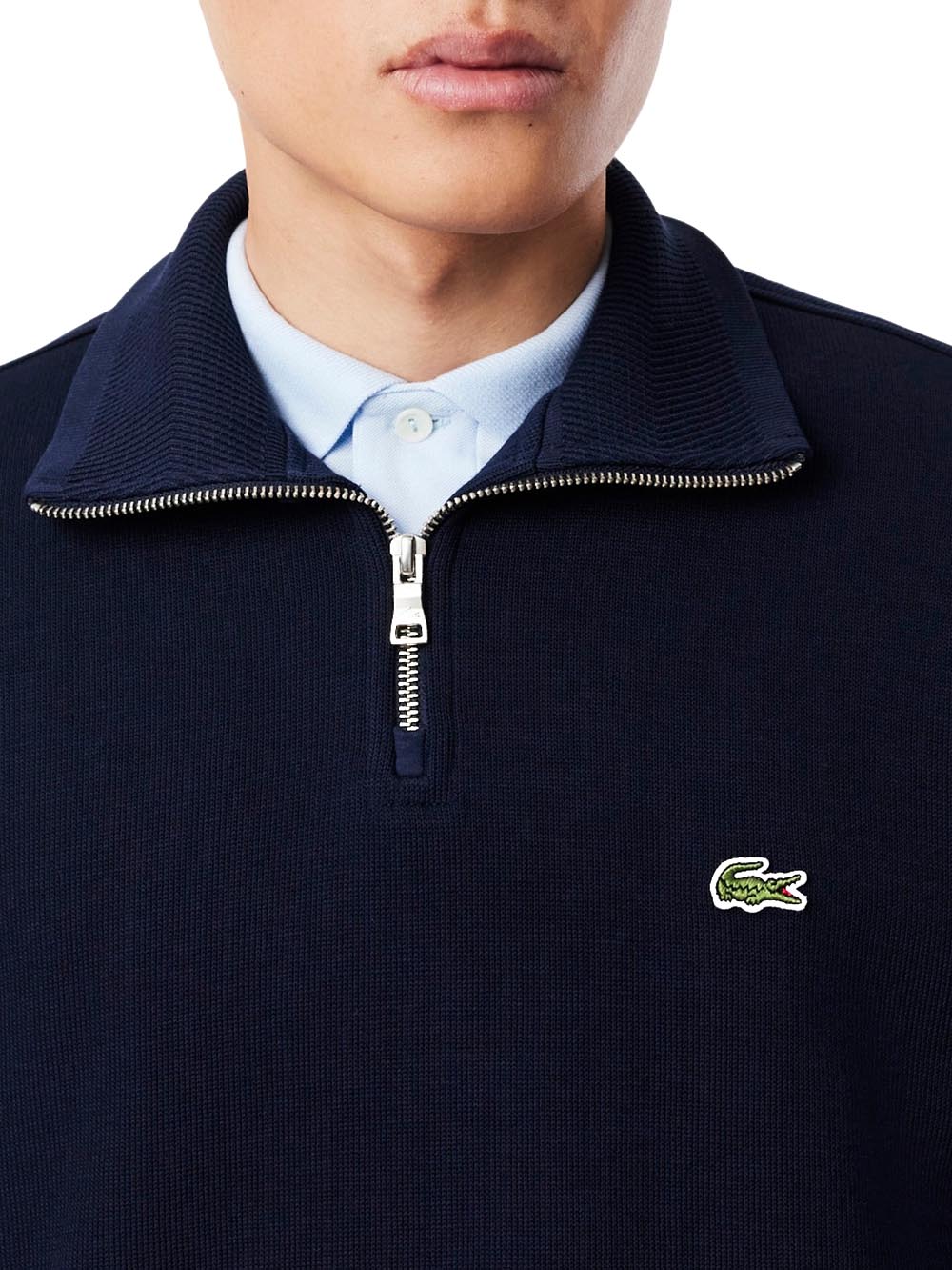 Lacoste Maglia Uomo Sh1927 Blu