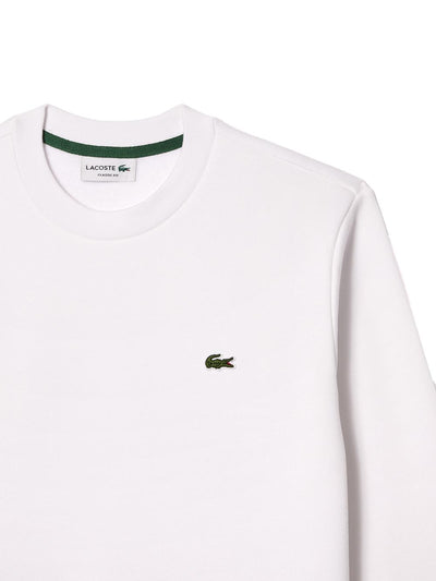 Lacoste Felpa Uomo Sh9608 Bianco