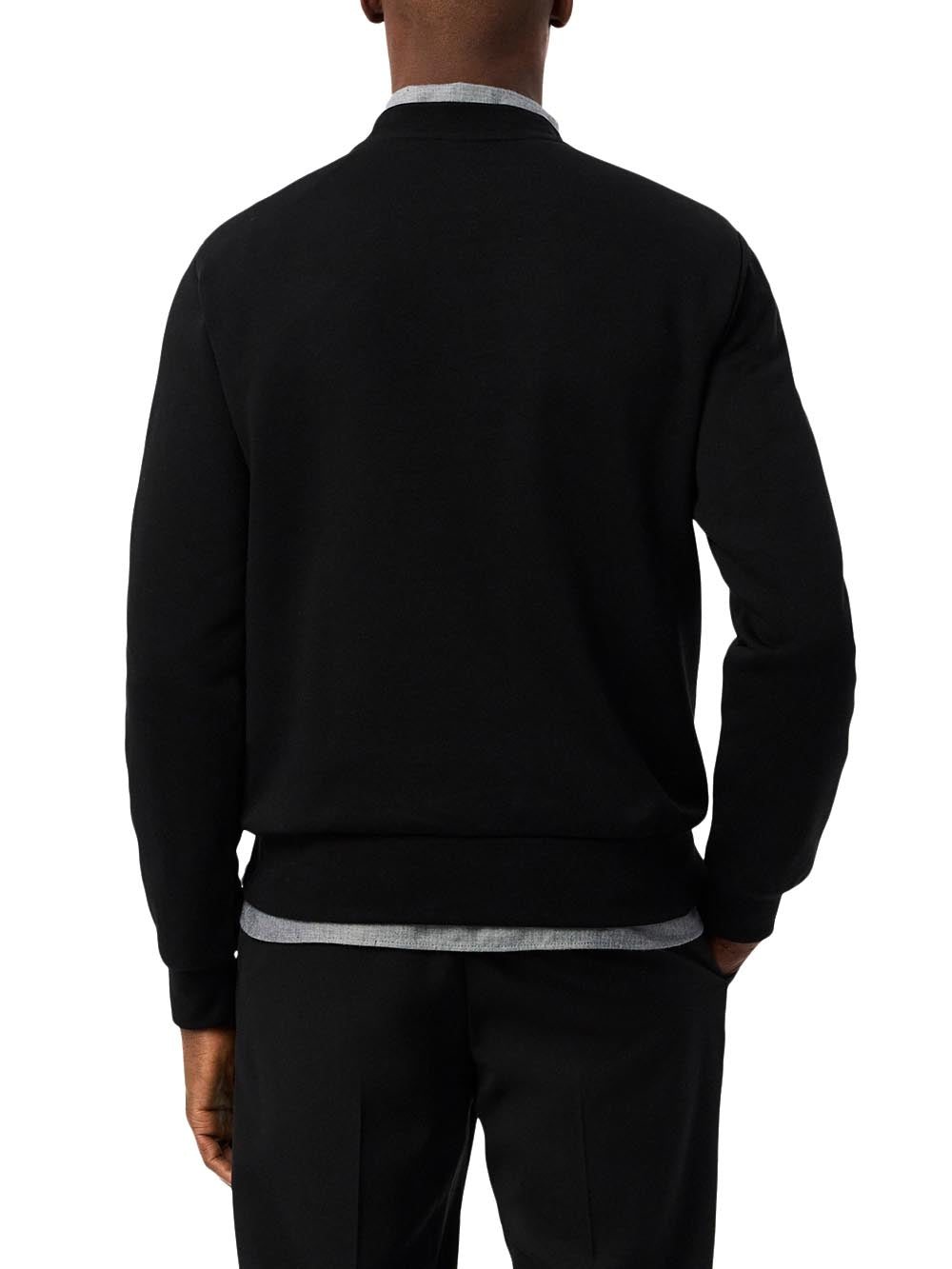 Lacoste Felpa Uomo Sh9608 Nero