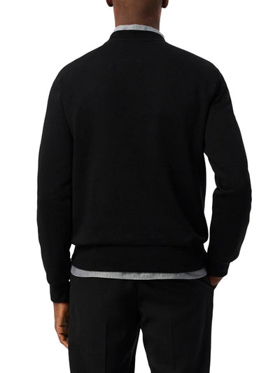 Lacoste Felpa Uomo Sh9608 Nero