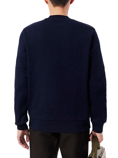 Lacoste Felpa Uomo Sh9608 Blu