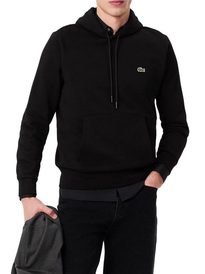 Lacoste Felpa Uomo Sh9623 Nero