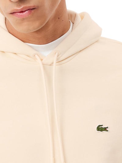 Lacoste Felpa Uomo Sh9623 Panna