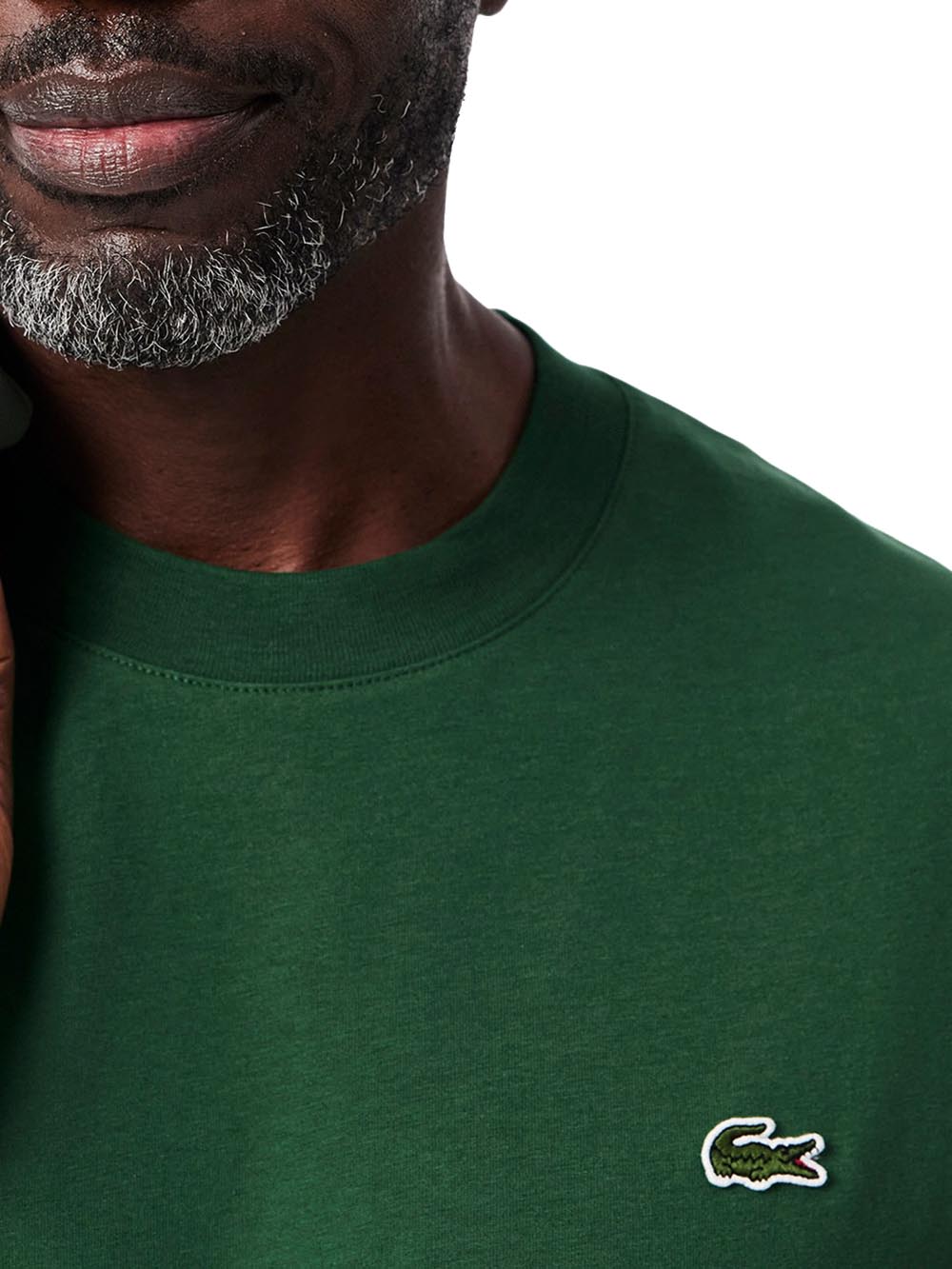 Lacoste T-shirt Uomo Th7318 Verde scuro
