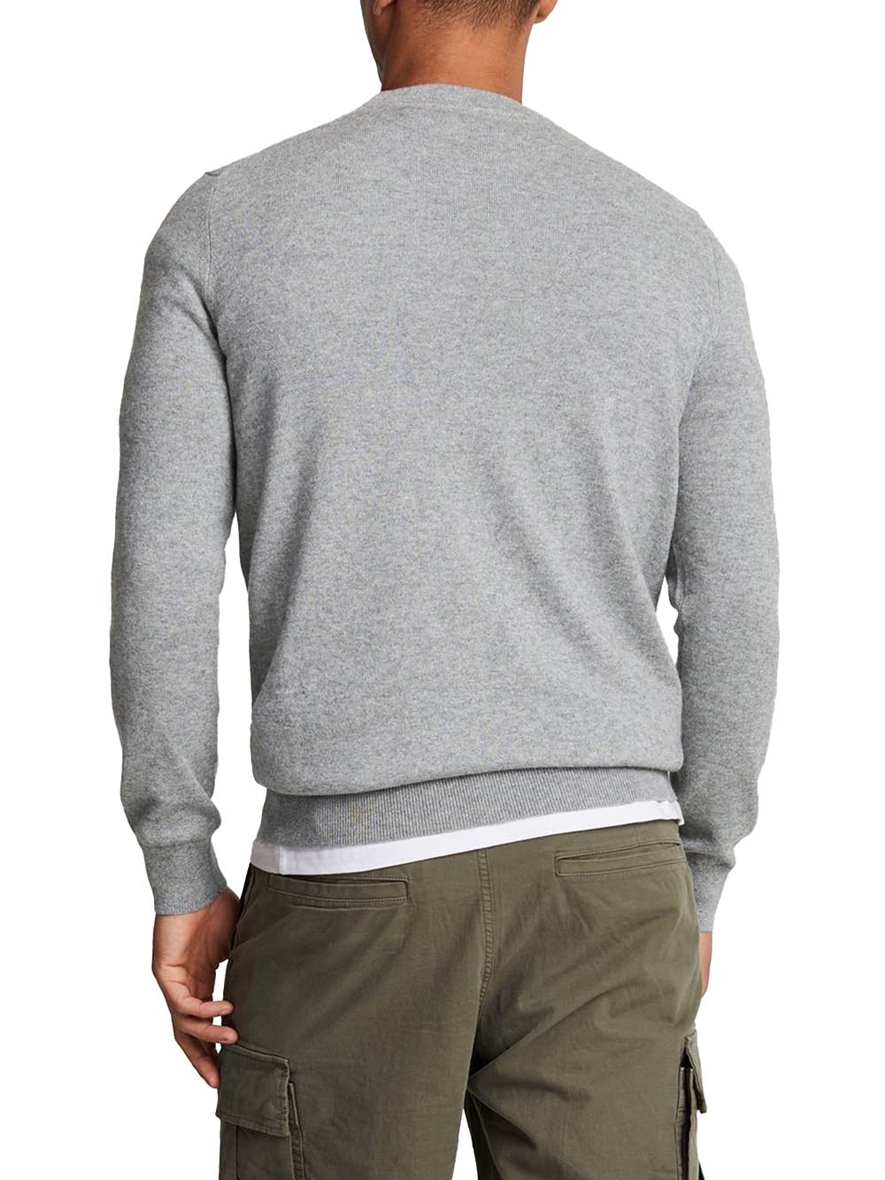 Lyle & Scott Pullover Uomo Kn2110vc Grigio