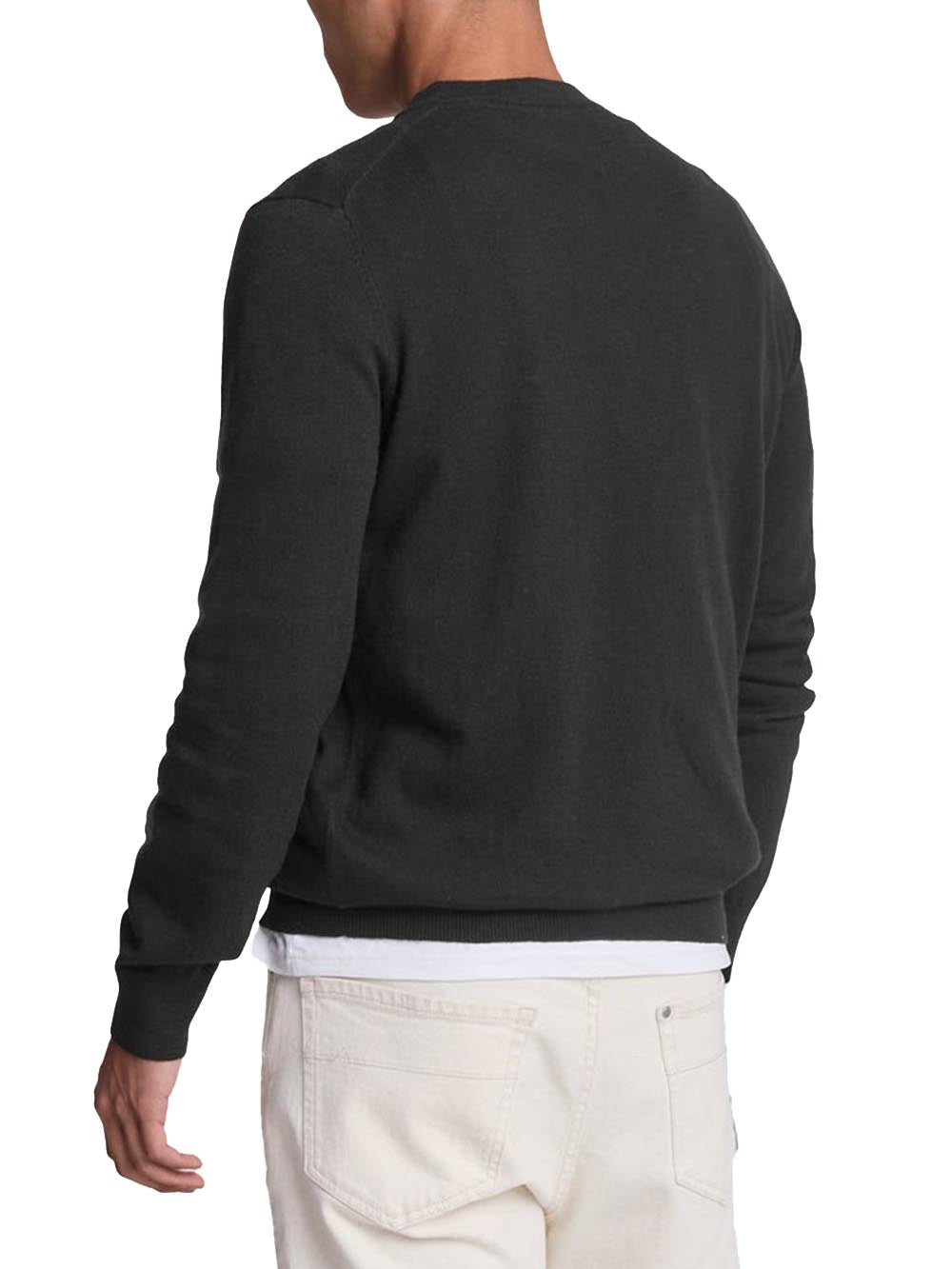 Lyle & Scott Pullover Uomo Kn2110vc Nero