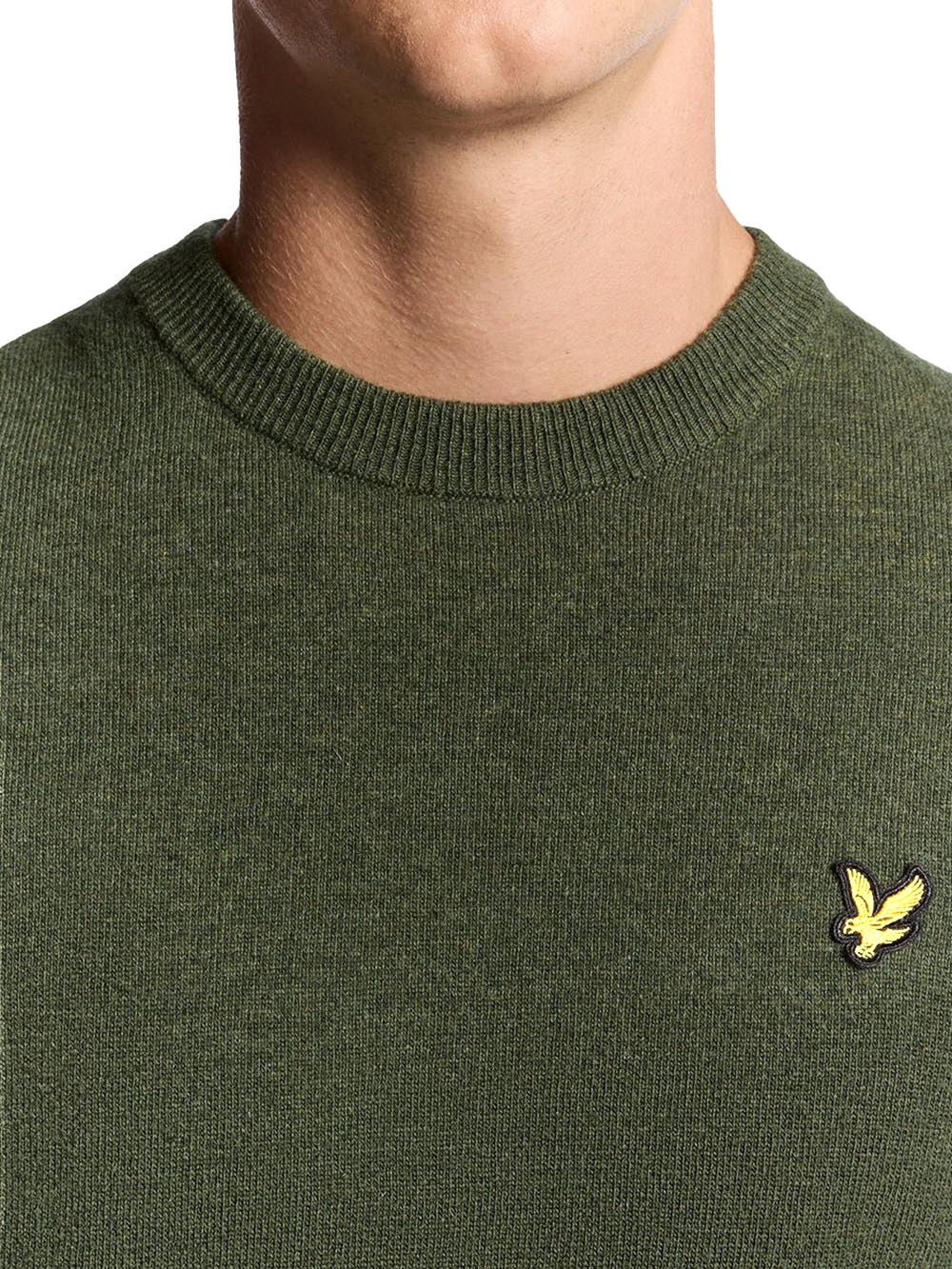 Lyle & Scott Pullover Uomo Kn2114vc Verde