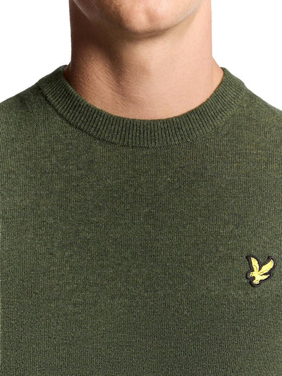 Lyle & Scott Pullover Uomo Kn2114vc Verde