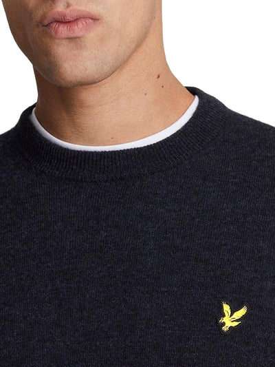 Lyle & Scott Pullover Uomo Kn2114vc Blu