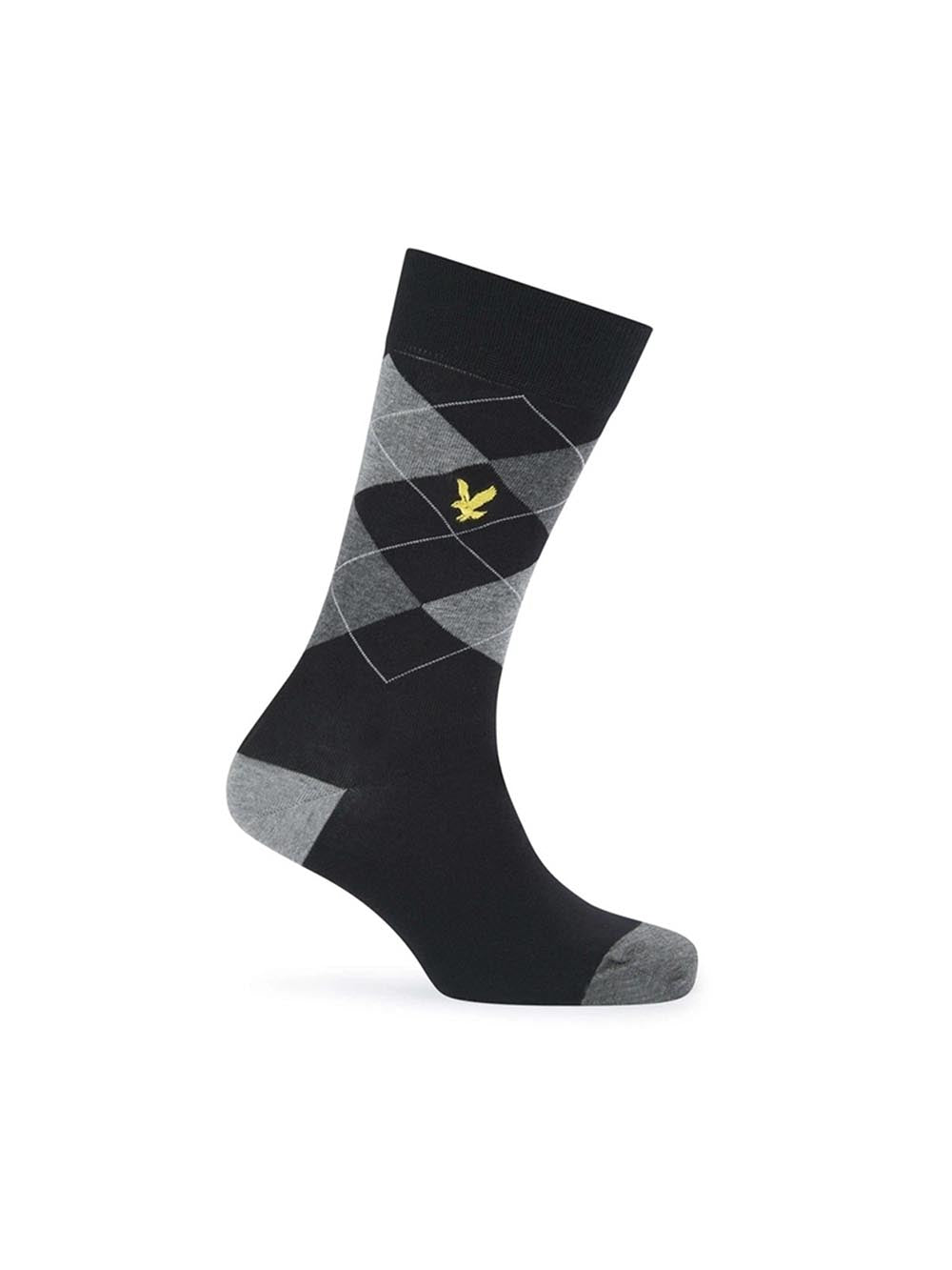 Lyle & Scott Calzini Uomo Skbox039 Grigio/nero