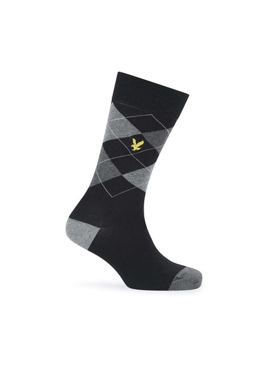 Lyle & Scott Calzini Uomo Skbox039 Grigio/nero