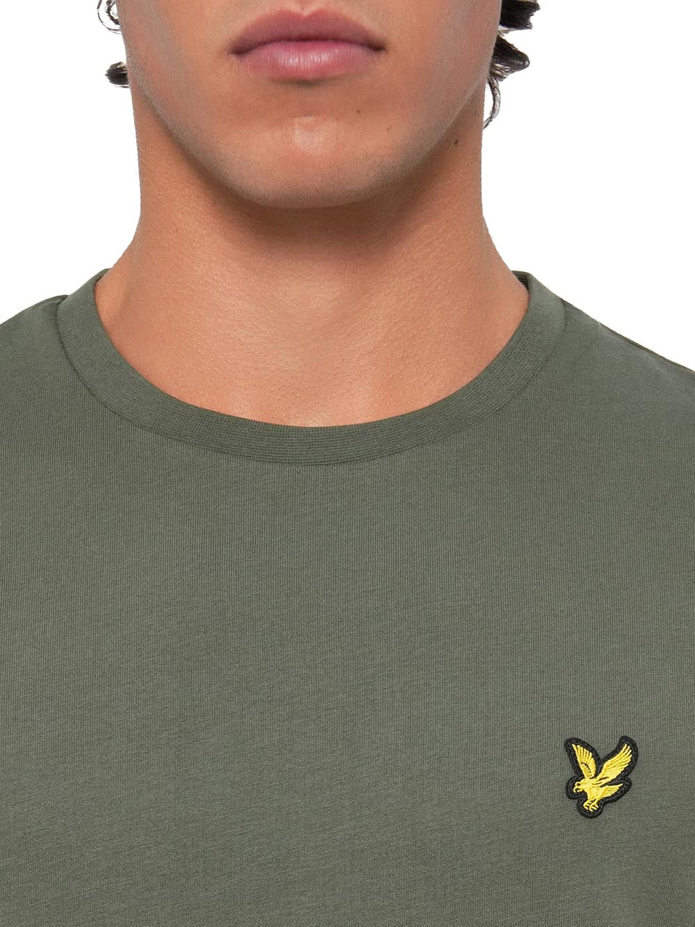 Lyle & Scott T-shirt Uomo Ts400vog Verde militare