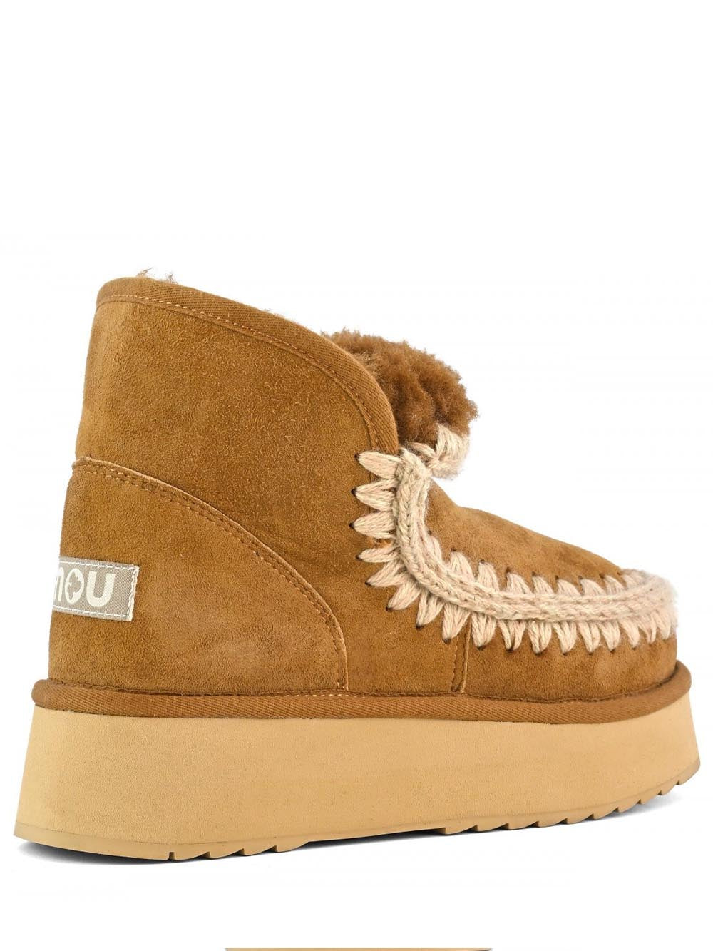 Mini Eskimo Platform Boot Mou Stivaletti Boot Donna Mu.fw681000a Cognac