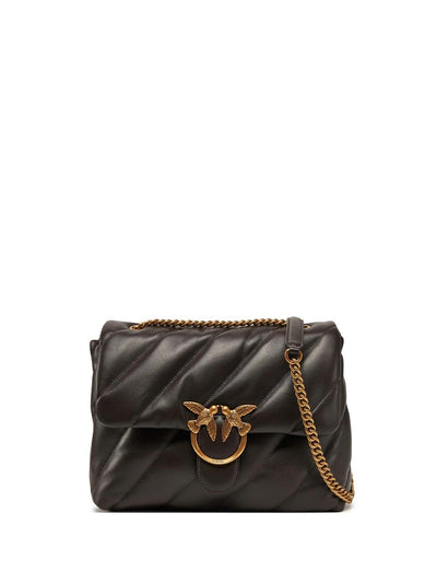 Pinko Borsa a Tracolla Donna 100037 A0f2 Marrone
