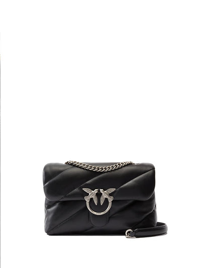Pinko Borsa a Tracolla Donna 100038 A0f2 Nero silver