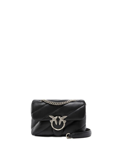 Pinko Tracolla Donna 100039 A0f2 Nero silver